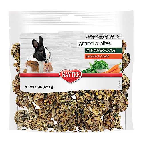 Kaytee-Granola-Bites-with-Superfoods-Spinach-and-Carrot-for-Rats-Mice-Hamsters-Gerbils-Rabbits-Guinea-Pigs-and-Chinchillas-45oz