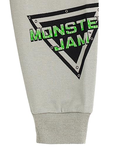 Image of Monster Jam Boys' Graphic Fleece Hoodie and Jogger Set Toddler to Big Kid