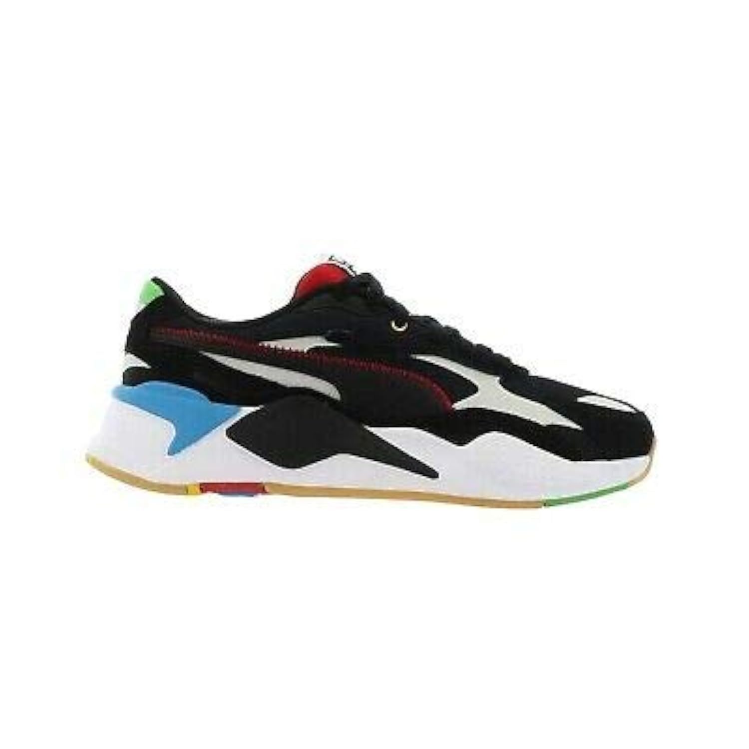 PUMA Men's Rs-x³ Puzzle Cross-Trainer (Black/Black/White, Numeric_11_Point_5)