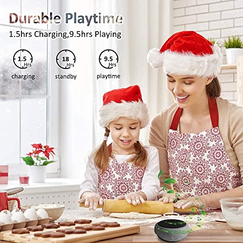 Ancwear Portable Bluetooth Speaker,Tws Dual Pairing Wearable Speaker 5.0, Outdoor Speaker For Motorcycle,Bike,Car,Shower,Hiking, Running #TOP5