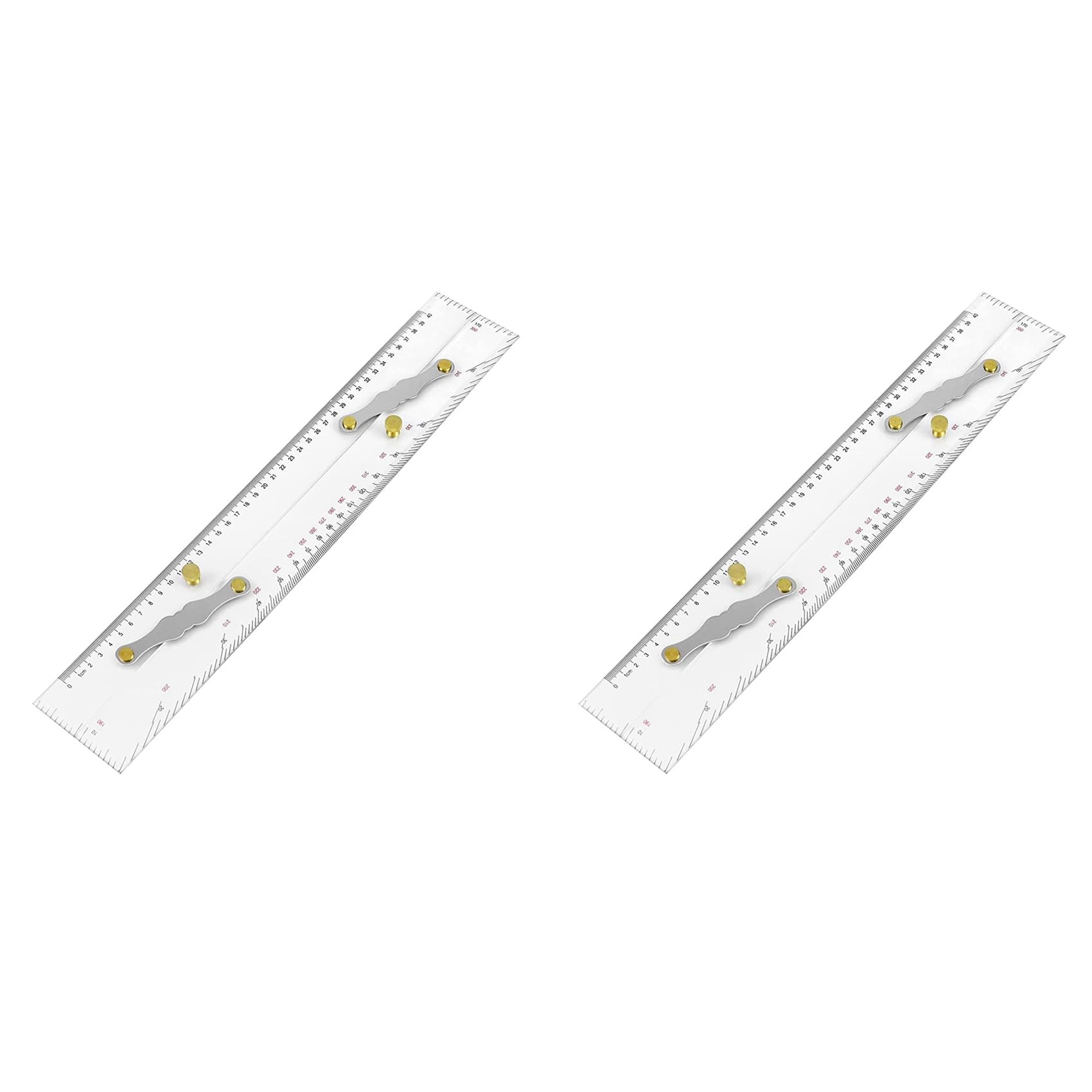 Jnchdghwa As Shown 2X Marine Parallel Ruler Clear Scales, Mapping Points To Pull Parallel Ruler 450Mm, Nautical Charts Parallel Ruler
