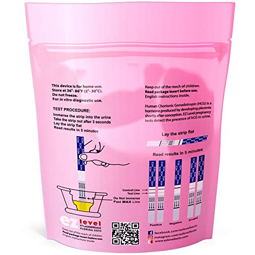 EZ LEVEL 100 Pregnancy Test Strips (100 Pack)