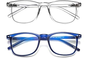Stylish Blue Light Blocker Glasses for Modern Men: Blue Blocking Tech, Anti-Glare,...