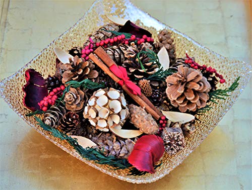 image for EMNE HOME Holiday Cinnamon Spice Potpourri Bag | Beautiful Holiday Col