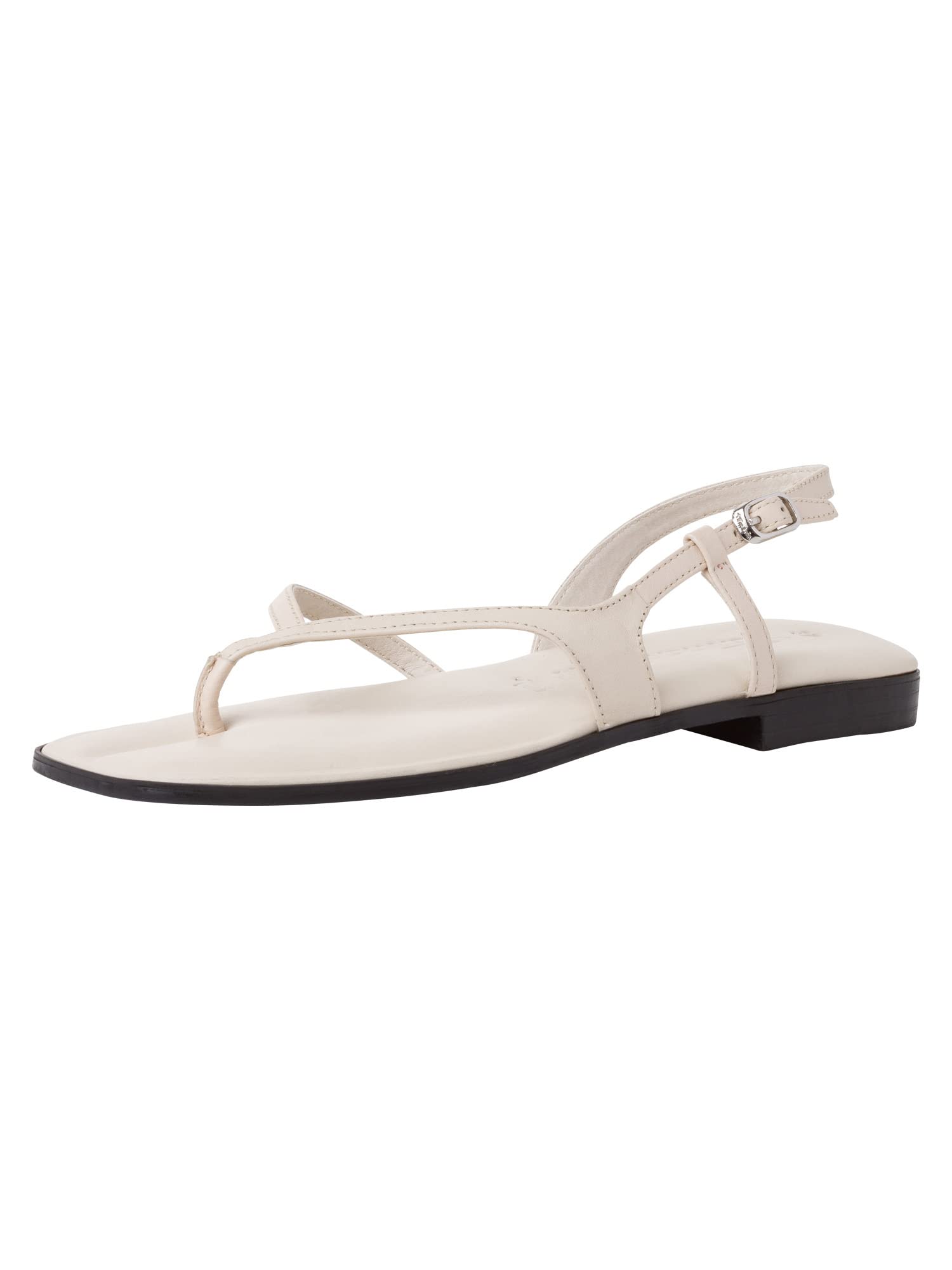 Tamaris Damen 1-1-28103-28, Flat Sandal, Ivory,