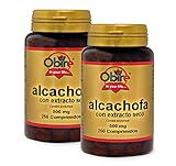 comprimidos alcachofa eco  Obire Alcachofa 500 mg - 250 comprimidos (Pack 2 Unidades)