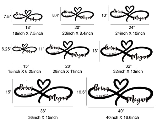 Exunart F18-W Custom Infinity Metal Sign thumb #5