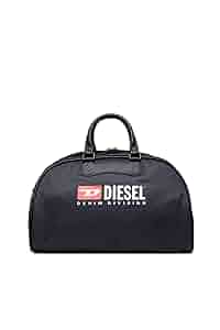 ディーゼル　トラベルバック DIESEL】メンズ トラベル ダッフルバッグ｜レザー・テクニカル