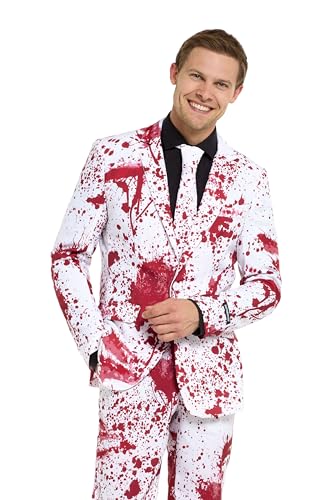 Suitmeister Men's Halloween Costume - Party Costume Suit - Slim Fit - Including Blazer, Pants and Tie2