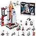 WEMEMORN Space Exploration Shuttle Rocket Toys for 6 7 8 9 10 11 12 Year Old Boys Kids, 12-in-1 STEM Aerospace Building Blocks Kit Toys, Ideal Birthday for Aged 6-12 Year Old Boys (566Pieces)