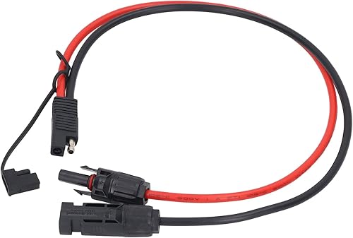 Miniatura 7 de Panel solar a Sae Cable adaptador Cov Fotovoltaico Fotovoltaico Conector Sae Cable adaptador de energía solar con cable de conexión Cable de 10Awg