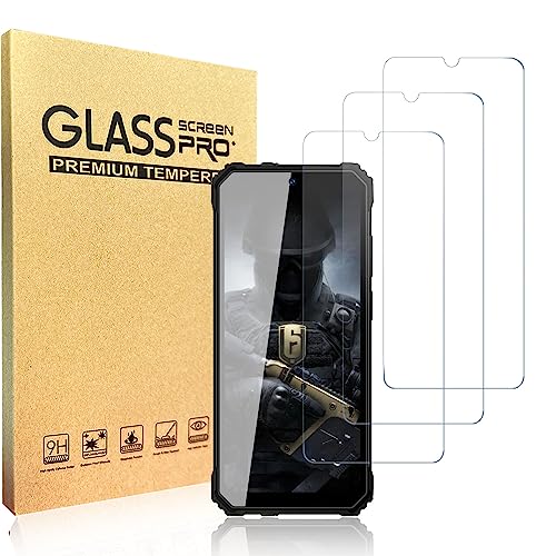 hxeyraal (3 Pack) entwickelt für Oukitel WP23 Displayschutzfolie aus gehärtetem Glas, 0,33mm, Anti-Kratzer, blasenfrei für Oukitel WP23 Displayschutzfolie HD