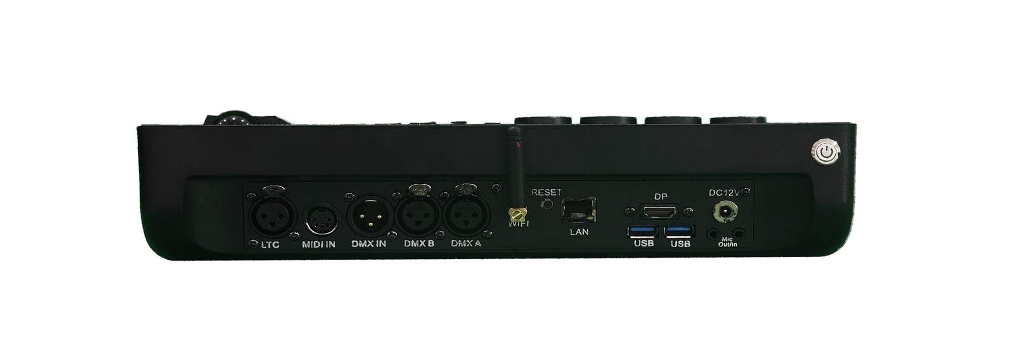 Kontroler DMX, MINI Q0 e Command Wing Sta Lighting Console Touch MA2 Wersja Profesjonalny kontroler oświetlenia Urządzenie biurkowe Dj DMX512 do pokazów świetlnych(Q0 mobil button)