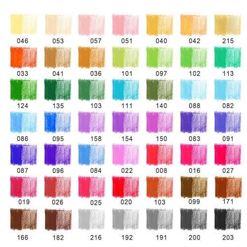 Solución de color con el juego de 50 lápices colores de plomo aceitoso 4