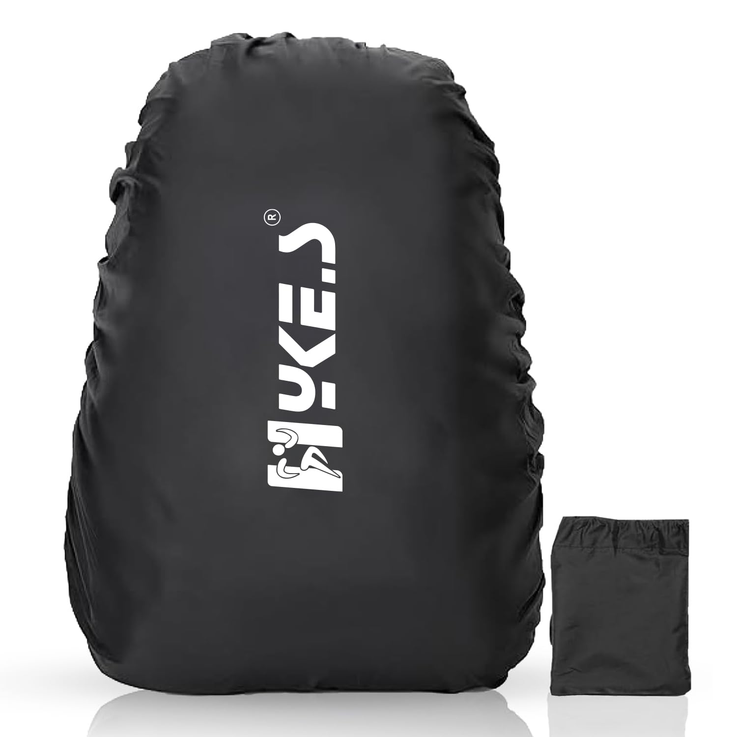 Hykes Rain Cover for Backpack Travel Essentials Rain Cover for Bag Travel Accessories Bags Water Resistance Dustproof Waterproof for All Bag Sizes Elastic Adjustable for School College Office-image-49