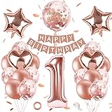 💐💟【Einfach Zu Montieren】- Es ist einfach zu montieren und zu basteln. Die farbigen Partyballons und Banner können an Wänden, Fenstern, Garten, Vorhang und Partytischen dekoriert werden Festivalfeier, wie Hochzeiten, Abschlussfeiern, Jubiläum, Brautduschendekorationen.