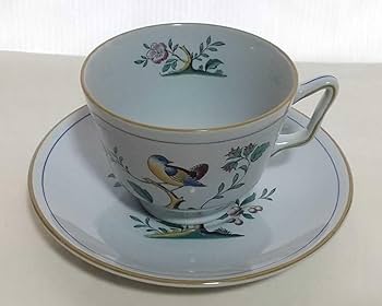 Amazon | スポード クィーンズバード ティーカップ ソーサー 鳥