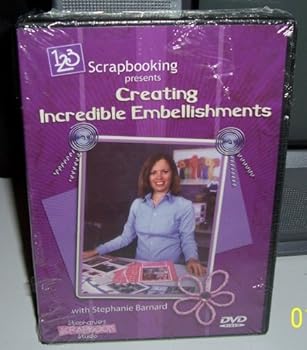 DVD Creating Incredible Embellishments By 123 Scrapbooking Book