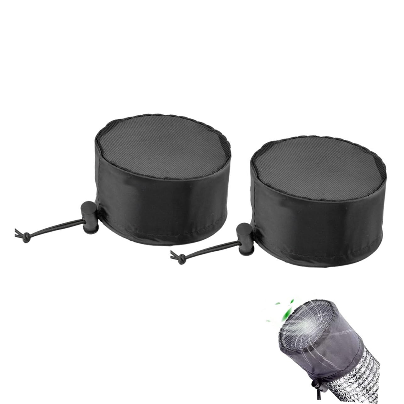 Filtro de ventilación para carpas de cultivo extractor de aire y rejilla de ventilación VANZACK