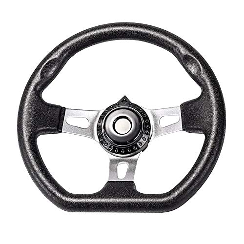 ZXTDR 10.6'' Steering Wheel For Mini Go Kart Buggy Kandi