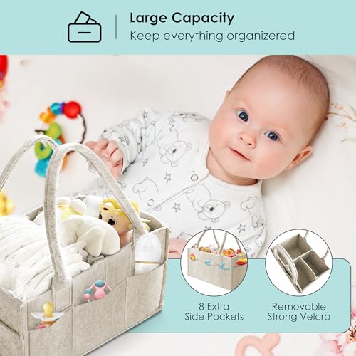 2-Pack Diaper Caddy Organizer Set - $9.99 (50% Off)
