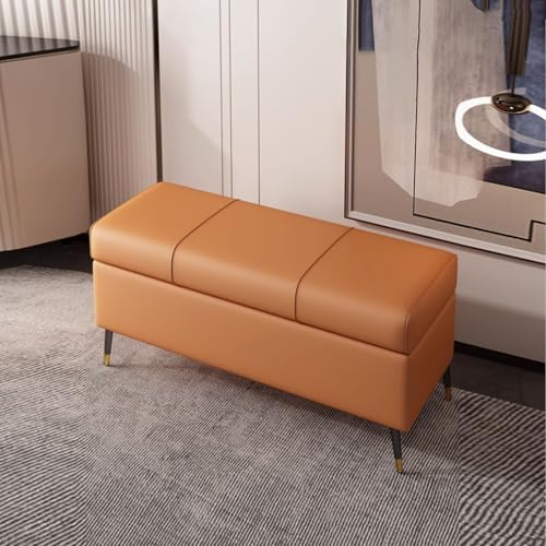 Banc ottoman de rangement extra-long pour sublimer votre entrée ou salon - 2