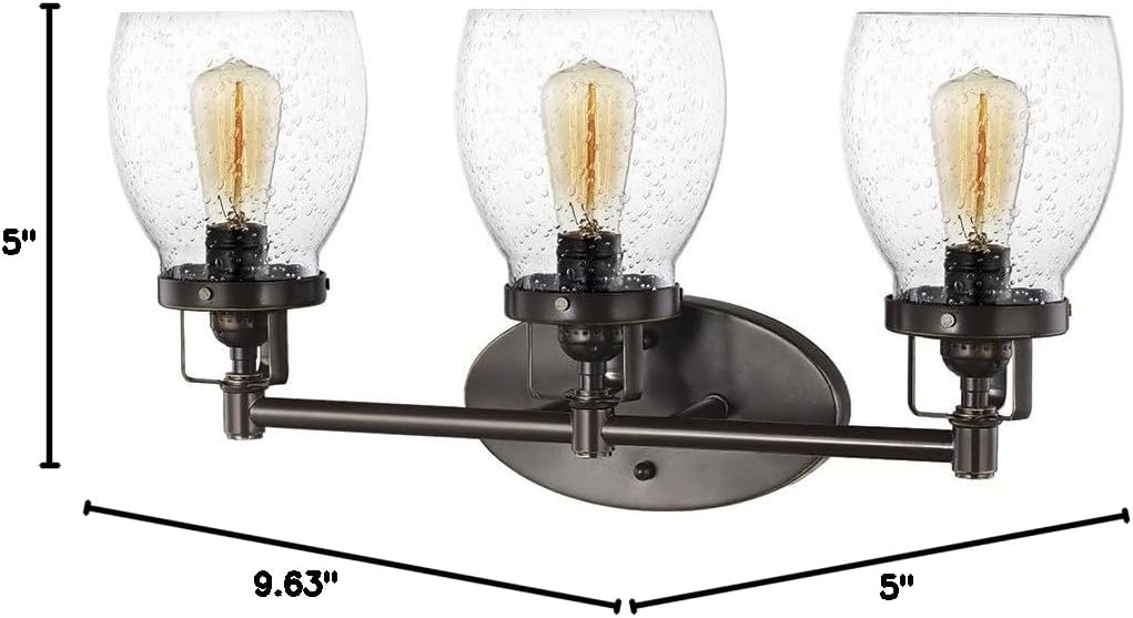 Sea Gull 4414503-782 Three Light Wall / Bath