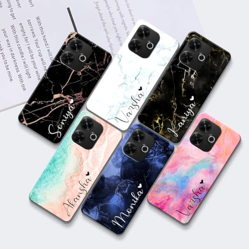 Image of COLORflow Back Cover Compatible with Redmi 13 5G / 4G / Poco M6 Plus 5G | Marble Colors Customized Back Cover Compatible with Redmi 13 5G / 4G / Poco M6 Plus 5G