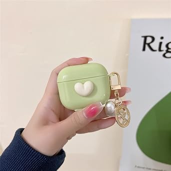 Compatible with Airpod 3 Case, TPU Cover Cute Cases Compatible with Airpods 3 for Girls, Shockproof Protective Airpods Case, Compatible with Wireless Charging