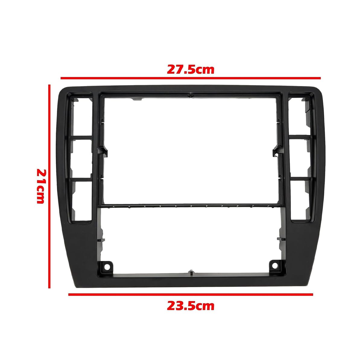 Pannello di rivestimento del cruscotto, 3B0858069 Cornice radio di ricambio per console centrale per Passat B5 B5.5 2001-2005