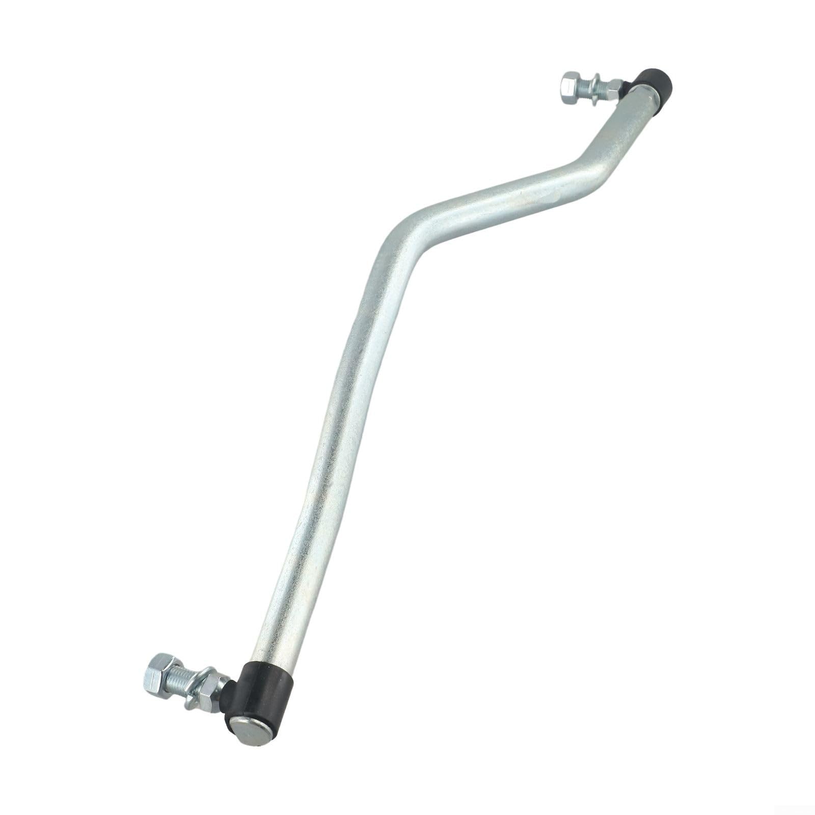 Verstellbares Lenkglied für Rasenmäher, Stahldrag Link Spurstange Ersatzteil 532194740 532194741, linke oder rechte Radausrichtungskomponente für Gartentraktor Reparatur (rechts)