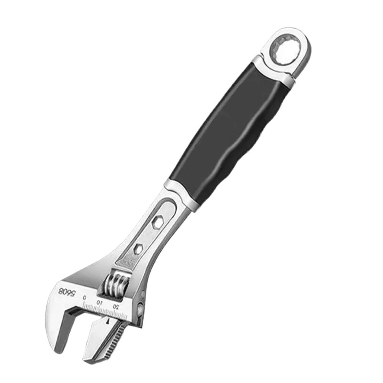 LUYSGBXR Adjustable Wrench 8 Inch Adjustable Wrench Tool, Open Mouthed Bathroom Planner, Household Pack