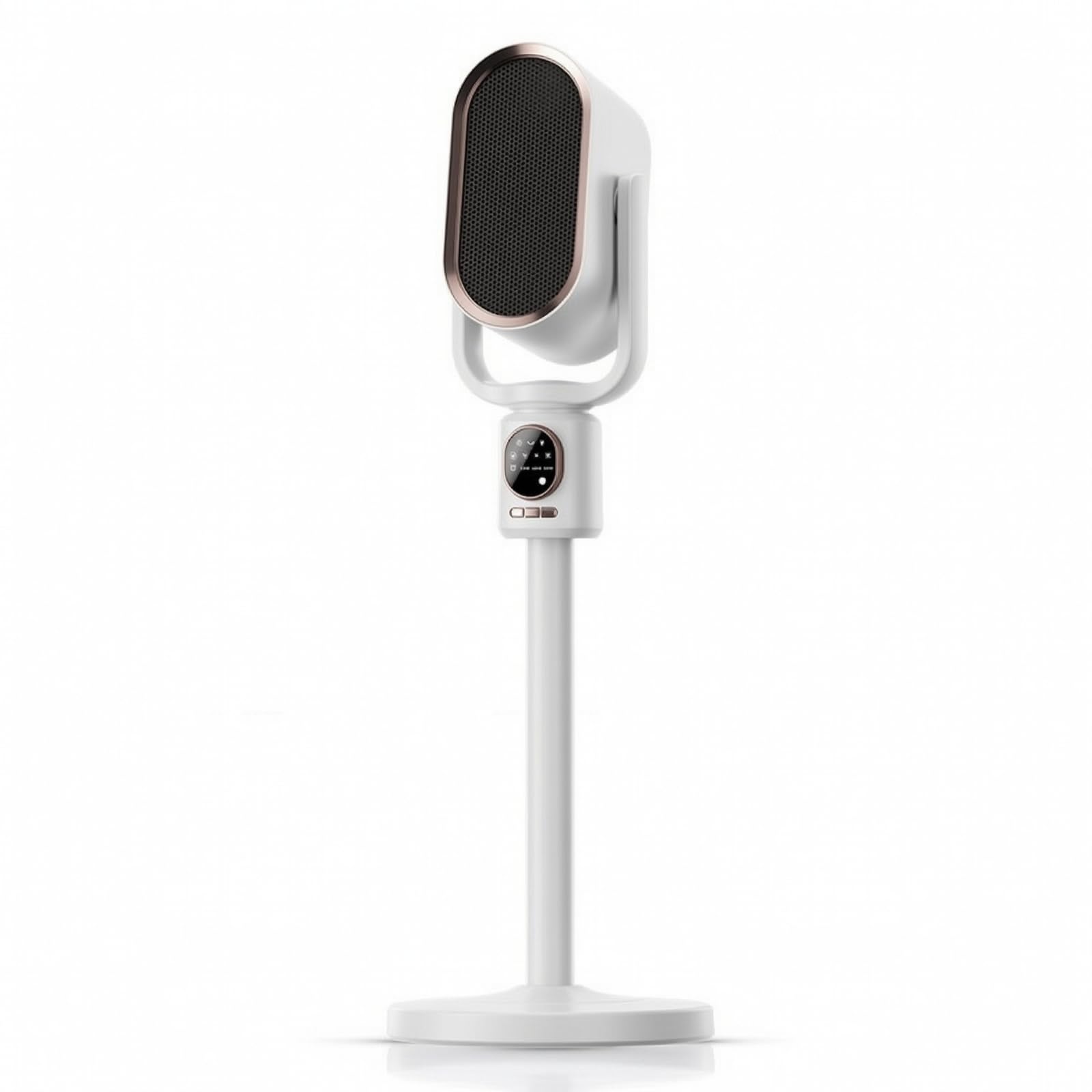 Qianly Calefactor Torre Distancia Programable Calefactor Oscilan con mporizador Compacto para Dormitorio, Oficina, Escritorio