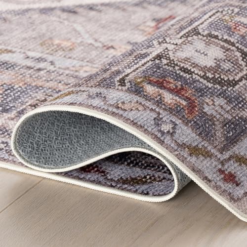 Tapis lavable en machine médaillon résistant aux enfants et animaux - 8