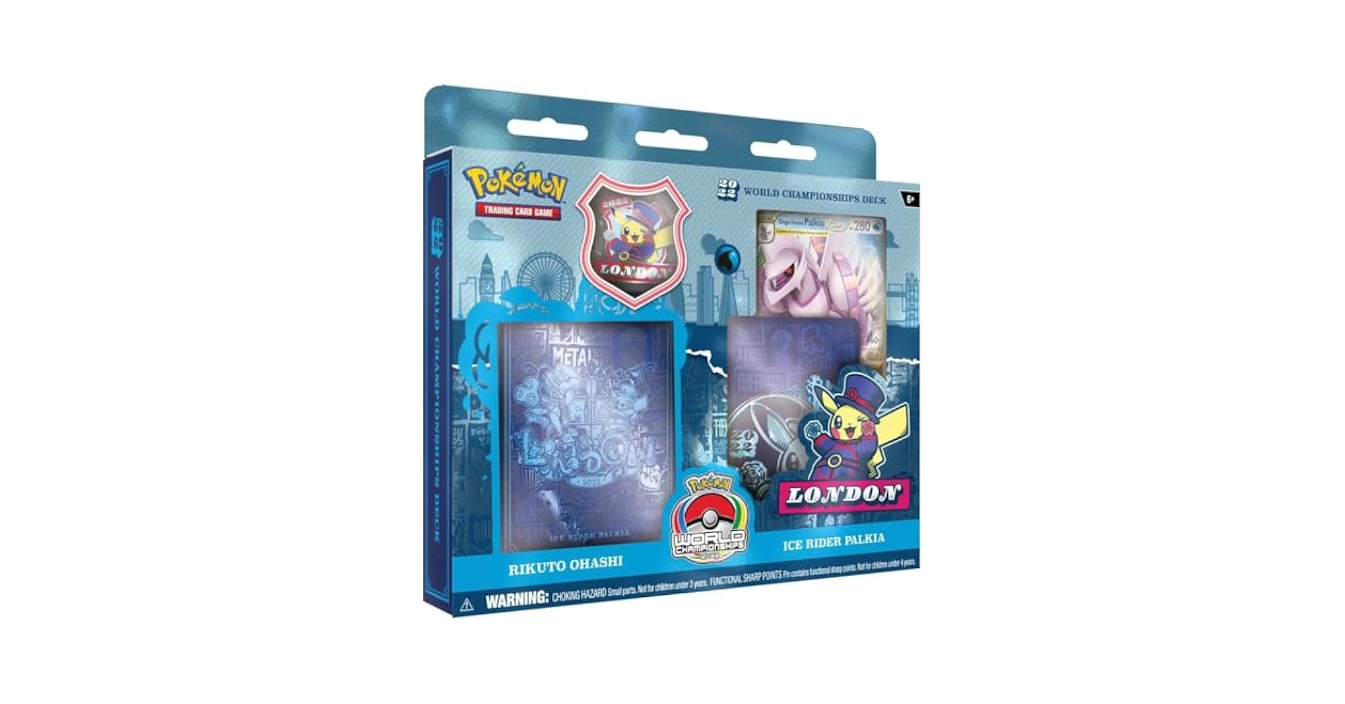 Box+デッキ+パック LONDON 2022 WORLD CHAMPIONSHIPS DECK 2022 Pokemon World Championship London 8 Sealed Deck Box