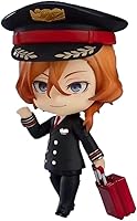 Vista 2 de Figuras de Nakahara Chuuya Dazai Osamu, figuras de anime, estatuas de PVC movibles intercambiables, figura de acción de anime