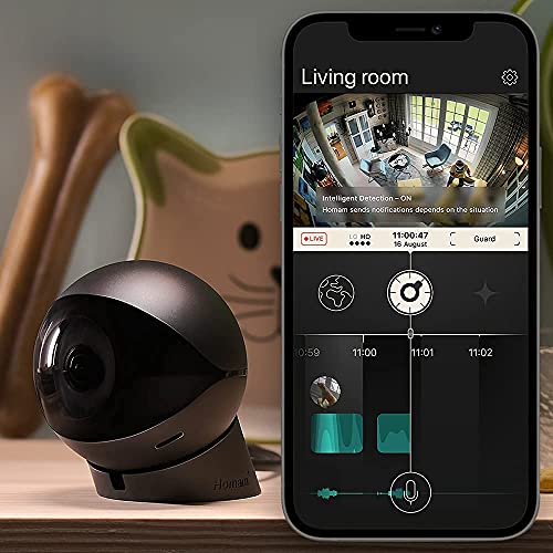 Homam 64GB Pet & Baby Monitor Security Camera No Monthly fee
