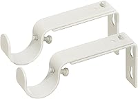 Vista 22 de Ivilon Soportes ajustables para barras de cortina - para barras de 1 o 1 1/8 pulgadas. Juego de 2 - Negro antiguo