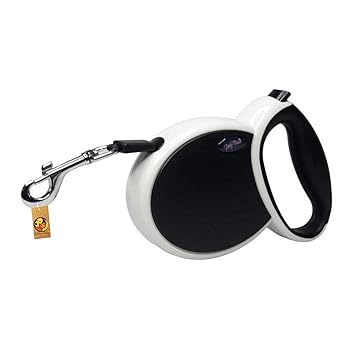 Foodie Puppies Leash for Dogs (Size - Small, Length - 9 ft, Upto 10 Kg Dogs) Automatic Retractable Dog Leash with Anti-Slip Handle, One-Handed Brake, Pause & Lock for Walking Training Dogs (Small) (