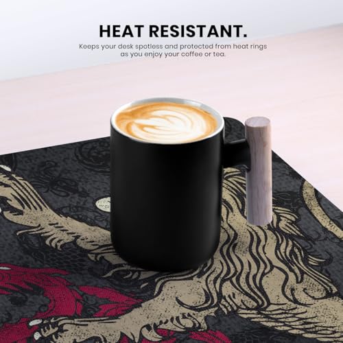 Tapis de souris gaming grande taille Game of Thrones imperméable et antidérapant de 90cm - 6
