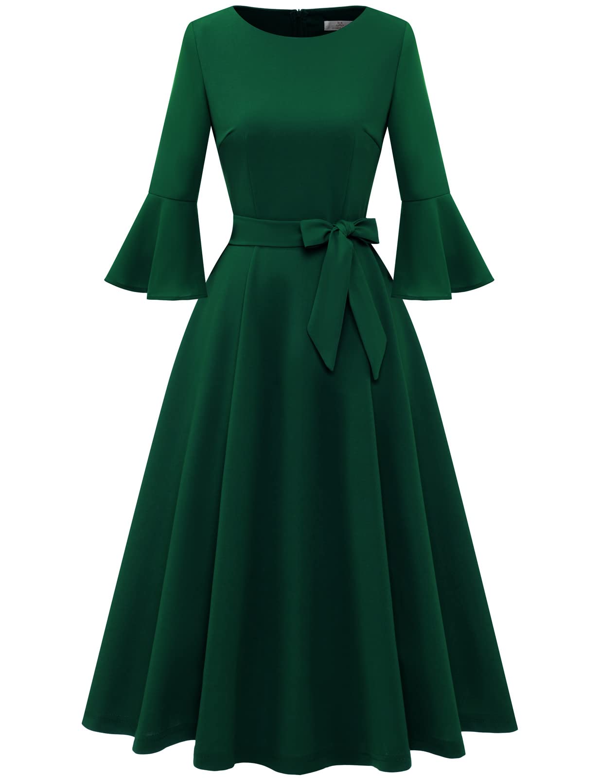 HomRain Women's Church Dresses Cocktail Tea Party Vintage Evening Dress