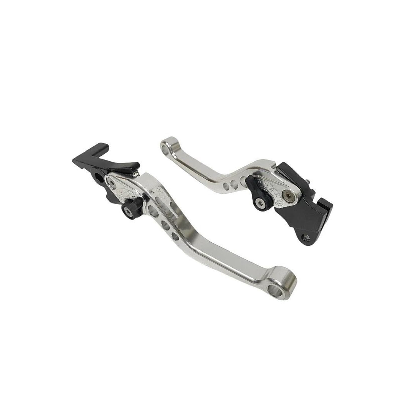 MBPBVRVAF Handlebar Clutch Brake Universal CNC Motorcycle Clutch Brake Levers Accessories Modified Horn Adjustable Hand Drum Lever GY6 Modification Adjustable Clutch Leve(F)