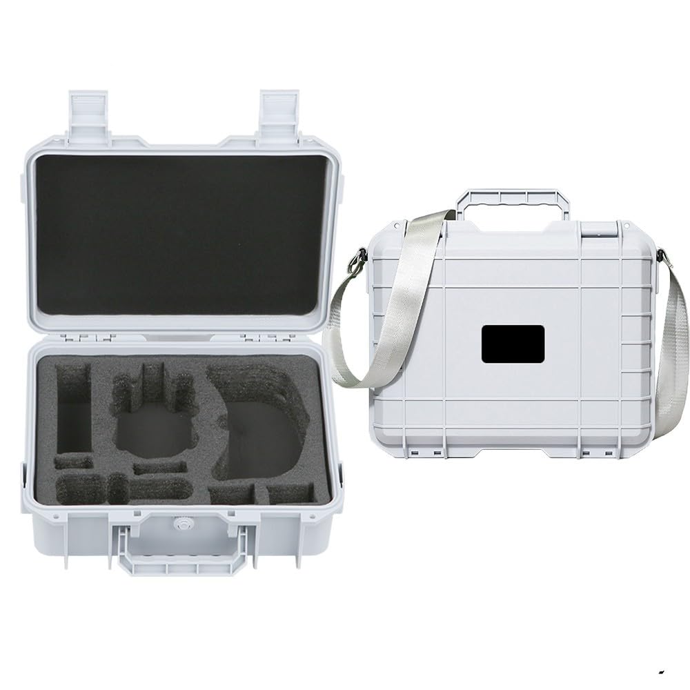 Estuche a prueba de explosiones el dron para Antigravity A1 Estuche rígido portátil Bolsa de viaje impermeable para el hombro para el dron Antigravity A1, controlador de movimiento Grip y batería