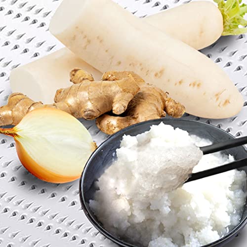 Tikusan Radish Grater Oroshigane Slicer Stainless Steel Made In Japan For Garlic, Fruits And Root Vegetables (4.1"X8.5") #TOP1