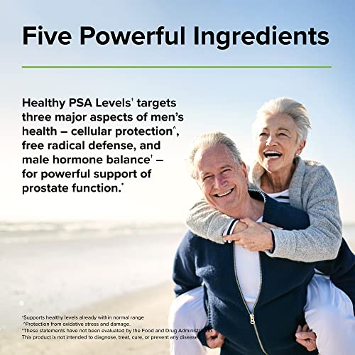 Terry Naturally Healthy Psa Levels - 60 Softgels - Supports Prostate Health - Non-Gmo, Gluten Free - 30 Servings #TOP3
