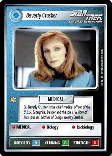 Decipher Star Trek CCG 1E Premier Limited (B Border) Beverly Crusher 199R