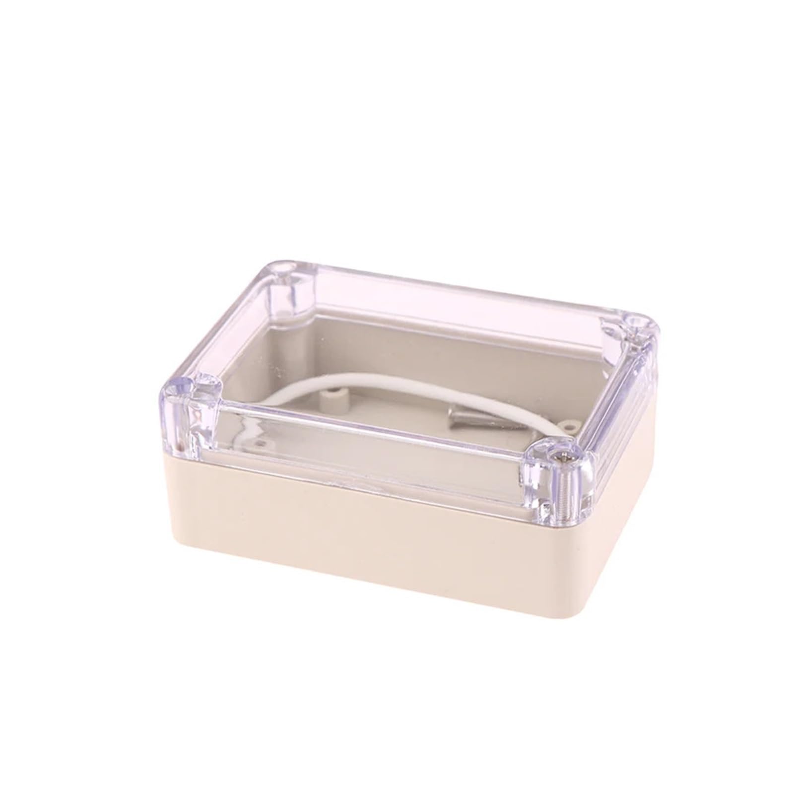 2pcs Transparent OutdoorWaterproof Box for Wiring