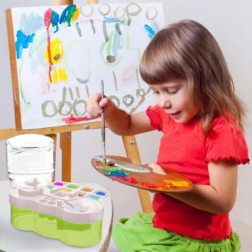 image for JEChrochen New Paint Brush Cleaner Tool, Acrylic Paint Brush Washing S