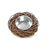 Die Zinkschalen sind lose. So können beide Teile auch einzeln verarbeitet werden.