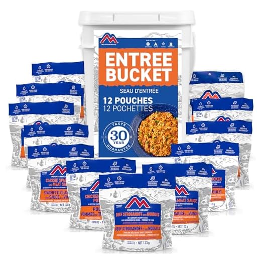 Mountain House Entree Seau assortiment 12 sachets